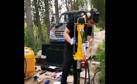 犀牛HPD液壓鉆機(jī)取樣案例