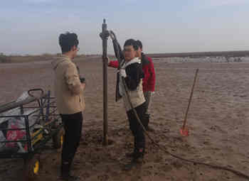 維克底泥取樣鉆機完成培訓工作